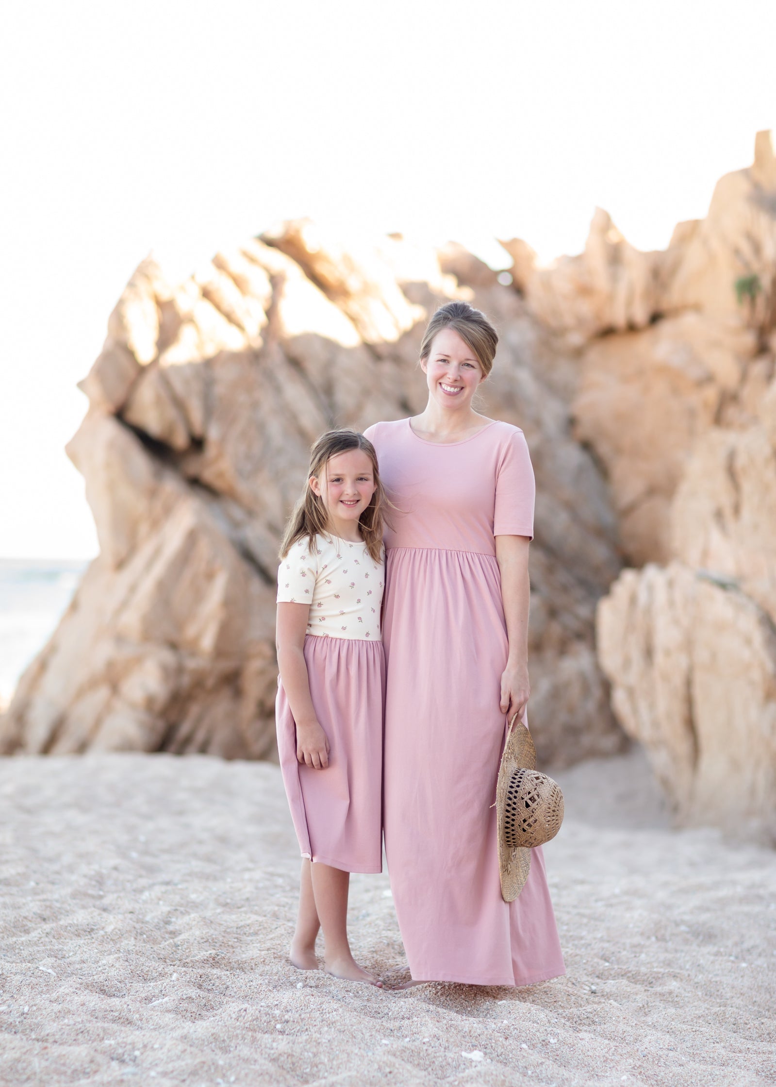 Girls Short Sleeve Mina Floral Midi Dress Dresses