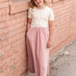 Girls Short Sleeve Mina Floral Midi Dress Dresses