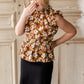 Girls Smocked Waist Ruffle Sleeve Top Shirt Hayden