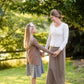 Girls Soft Cotton Dark Mocha Cardigan Girls Woodmouse & Thistle