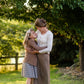 Girls Soft Cotton Dark Mocha Cardigan Girls Woodmouse & Thistle
