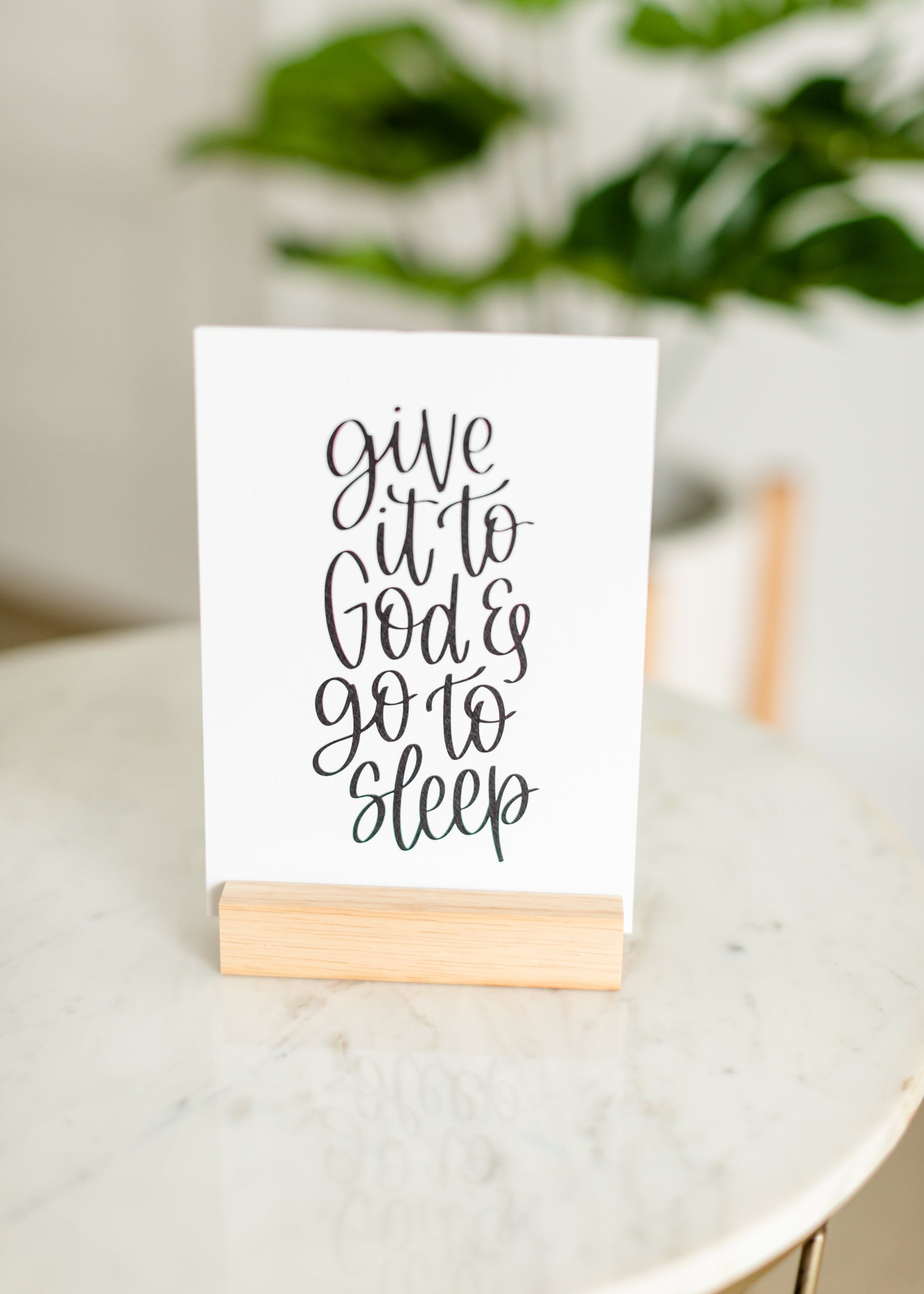 Give it to God Print Home + Lifestyle