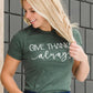 Give Thanks Graphic Tee - Final Sale Home & Lifestyle