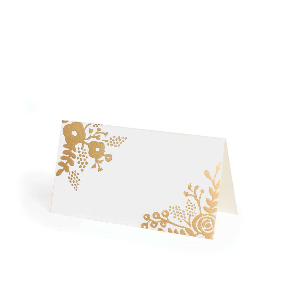 Gold Lace Place Card Home & Lifestyle