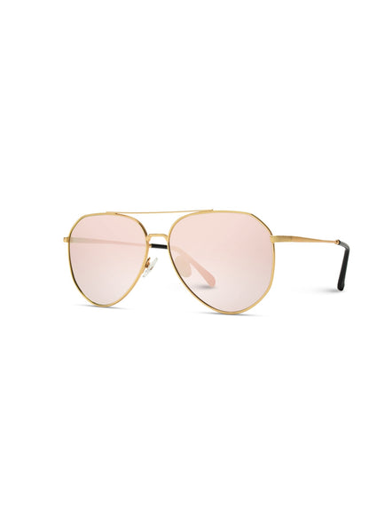 Gold Polarized Aviator Glasses - FINAL SALE Accessories