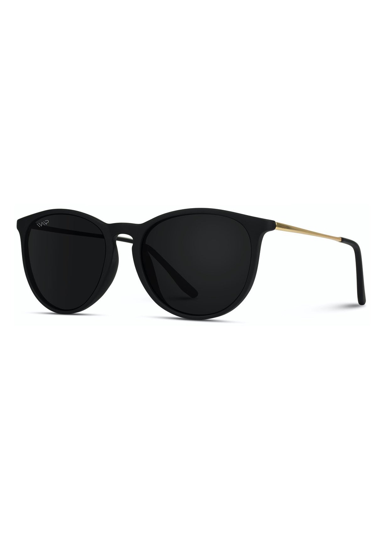 Gold Polarized Round Retro Sunglasses - FINAL SALE Accessories