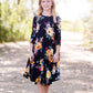 Golden Rose Tunic Dress Dresses