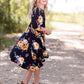 Golden Rose Tunic Dress Dresses