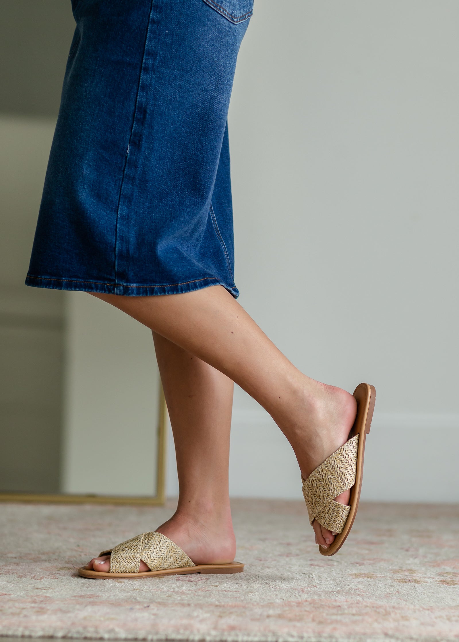 The Good Vibration Sandals are an easy choice and a fan favorite for the summer! Slip these raffia sandals on with just about any outfit and you're set with style and comfort!
