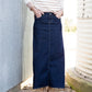 Grace A-Line Long Denim Skirt - FINAL SALE Skirts