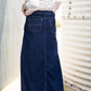 Grace A-Line Long Denim Skirt - FINAL SALE Skirts