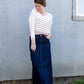 Grace A-Line Long Denim Skirt - FINAL SALE Skirts