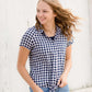 Graceful Gingham Top - FINAL SALE Tops