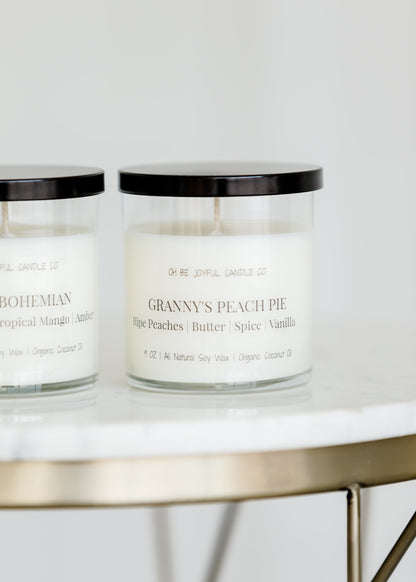 Granny's Peach Pie Soy Candle - FINAL SALE Home & Lifestyle