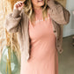 Grateful Embroidered T-Shirt Dress - FINAL SALE Dresses
