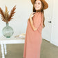 Grateful Embroidered T-Shirt Dress - FINAL SALE Dresses
