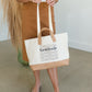 Gratitude Canvas + Faux Leather Tote Bag Accessories Like Dreams