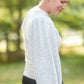 Gray Balloon Sleeve Knit Sweater Tops Grade & Gather