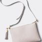 Gray Leather Crossbody Bag Accessories Boon Supply
