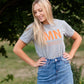 Gray Minnesota Graphic Tee Tops LCC Apparel
