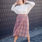 Gray Ribbed Dolman Sleeve Sweater Tops Tea & Rose