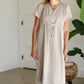 Gray Rope Tie Waist Midi Dress - FINAL SALE Dresses