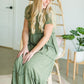 Green Tiered Linden Maxi Dress - FINAL SALE Dresses