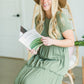 Green Tiered Linden Maxi Dress - FINAL SALE Dresses