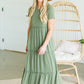 Green Tiered Linden Maxi Dress - FINAL SALE Dresses