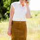 womens long corduroy maxi skirt in fall colors
