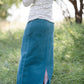 womens long corduroy maxi skirt in fall colors