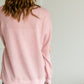 Hacci Brushed Blush Pullover Sweater - FINAL SALE Tops