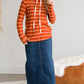 Hacci Knit Striped Hooded Sweatshirt - FINAL SALE Tops