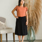 Hana Knit A-Line Midi Skirt - FINAL SALE Skirts
