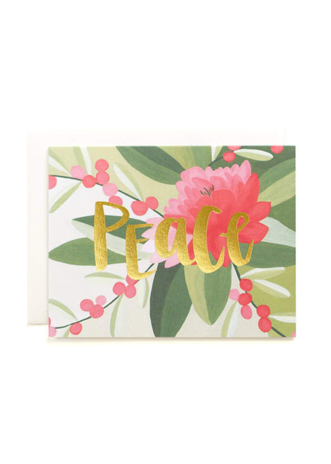 Hand Painted Christmas Card Sets - FINAL SALE Home & Lifestyle Peace Floral