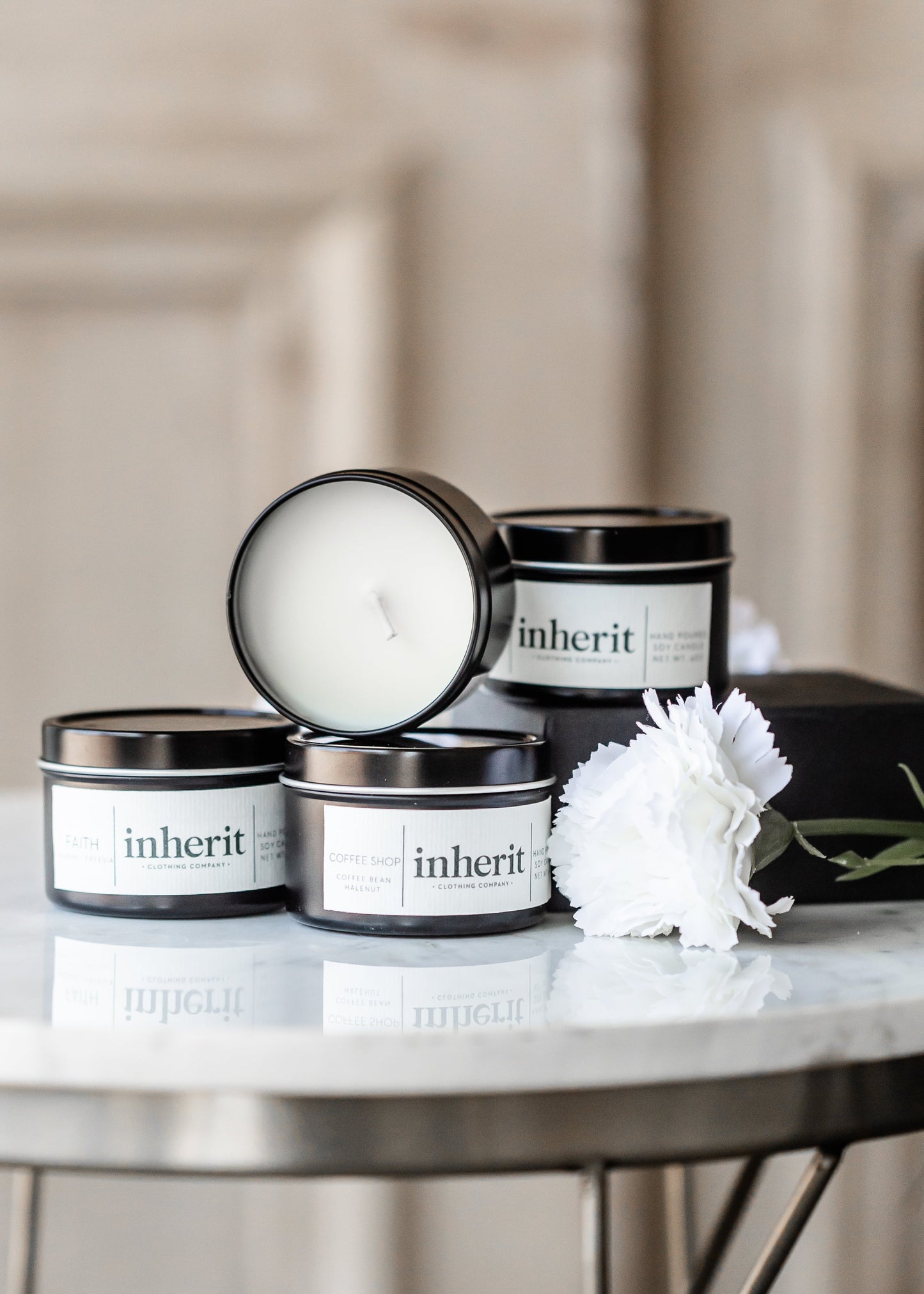 Hand Poured 4 oz. Inherit Soy Candle Gifts