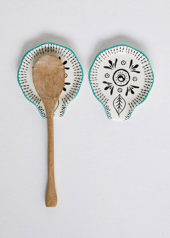 Hand Stamped Spoon Rest Home & Lifestyle