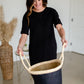 Hand-Woven Seagrass Bag w/ Handles Accessories