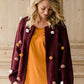 Handmade Open Pom Pom Cardigan - FINAL SALE Layering Essentials