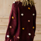 Handmade Open Pom Pom Cardigan - FINAL SALE Layering Essentials