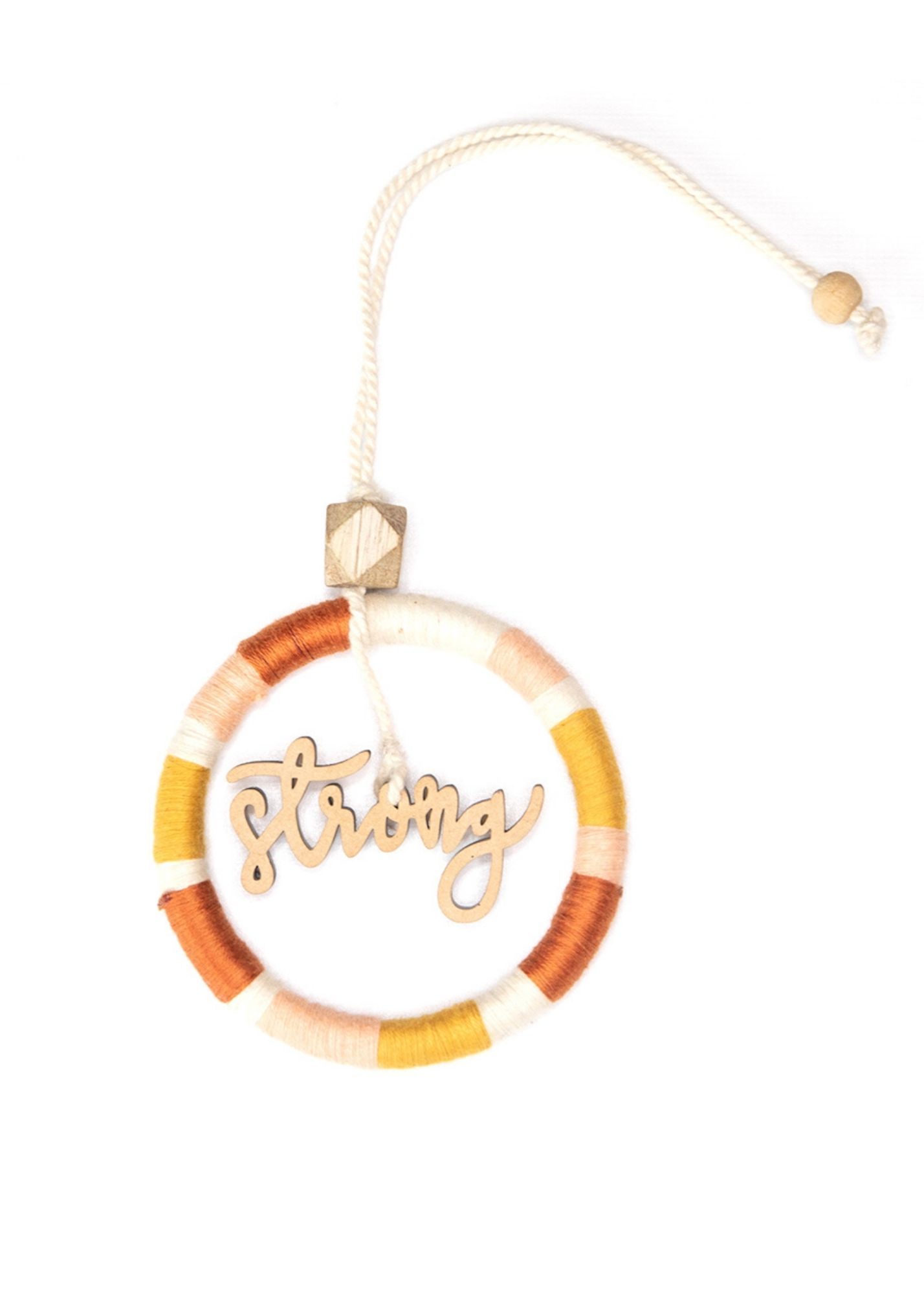 Hanging Wood Bead Natural Defuser Home & Lifestyle Mary Square Strong