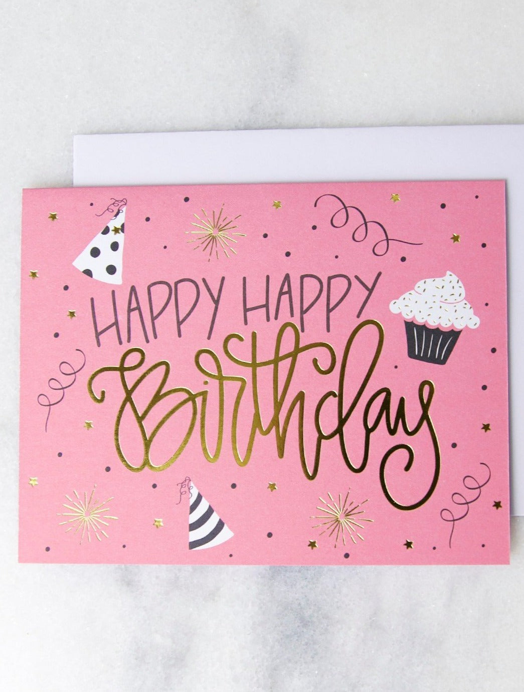 Happy Birthday Confetti Greeting Card - FINAL SALE Home + Lifestyle
