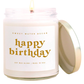 Happy Birthday Soy Candle Gifts