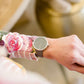 Classic faux leather watch 