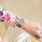 Classic faux leather watch 