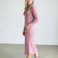 Hayden Paloma Pink Midi Dress Dresses