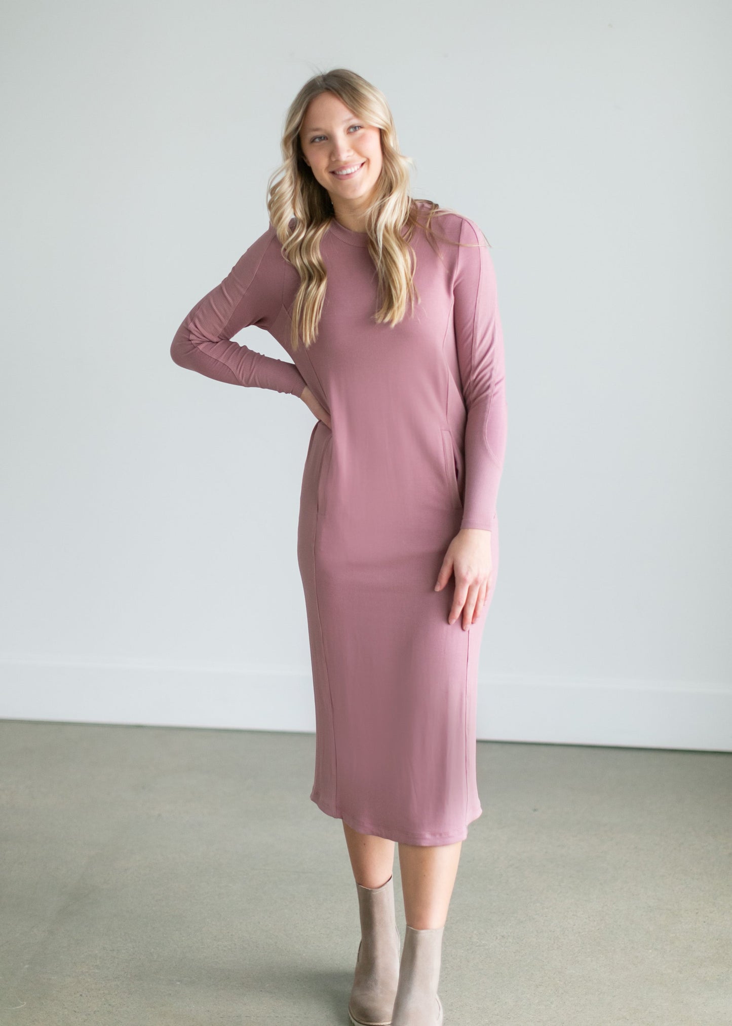 Hayden Paloma Pink Midi Dress Dresses XS