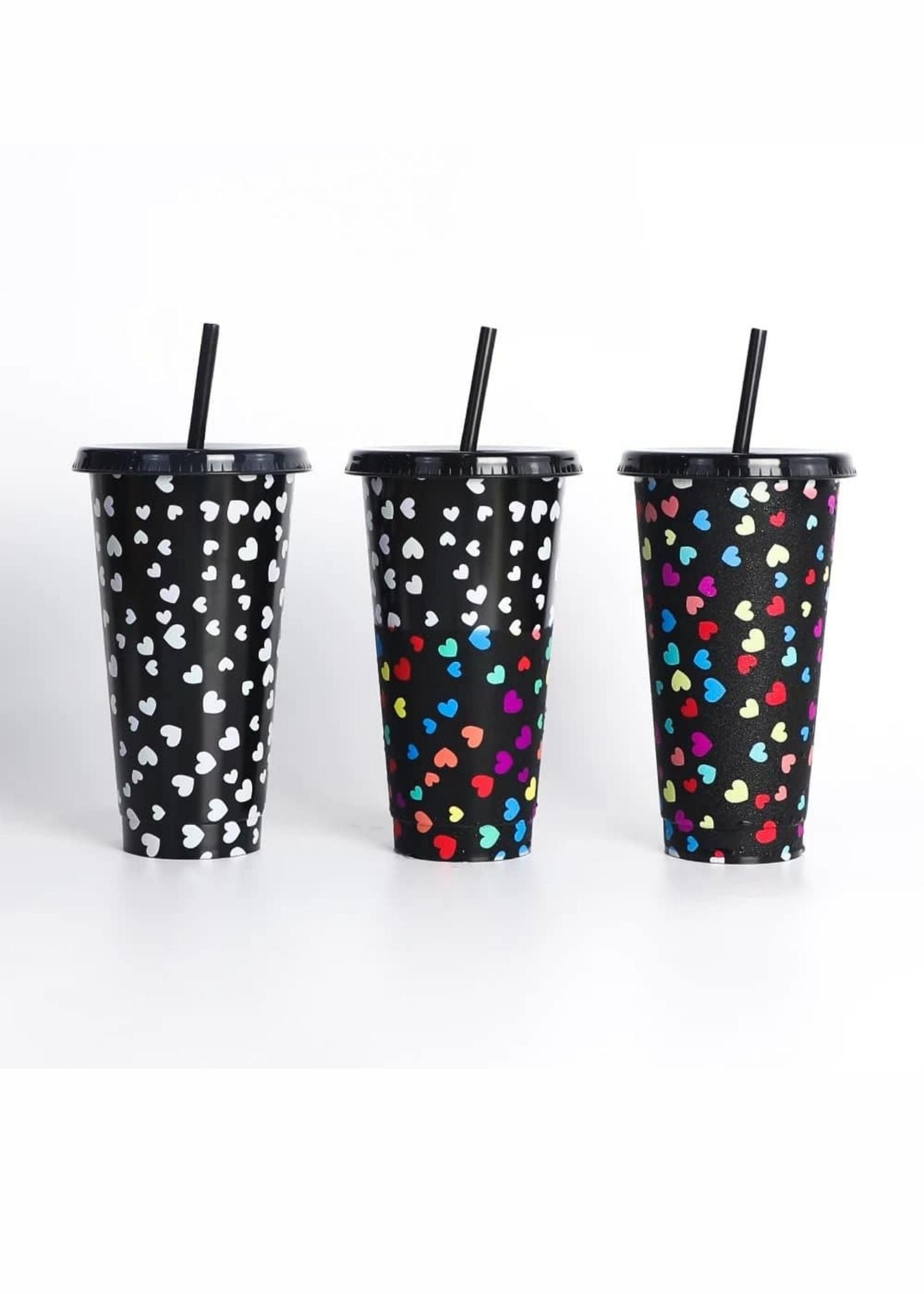 Heart Color Changing Tumbler Home & Lifestyle Beauty Stash