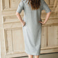 Heather Gray French Terry Midi Dress - FINAL SALE Dresses
