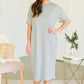 Heather Gray French Terry Midi Dress - FINAL SALE Dresses
